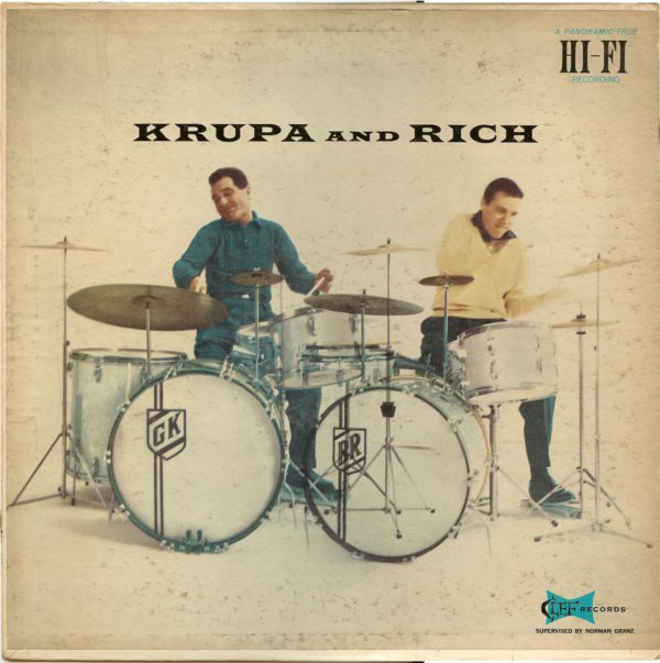 GENE KRUPA - Krupa & Rich cover 