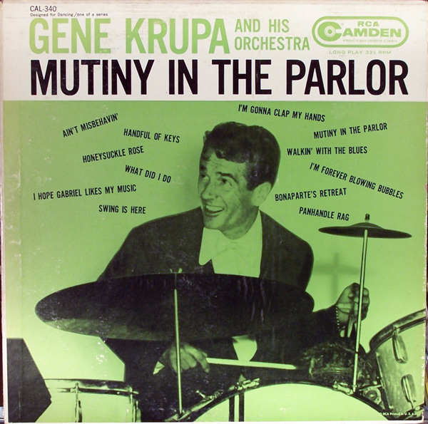 GENE KRUPA - Mutiny In The Parlor cover 