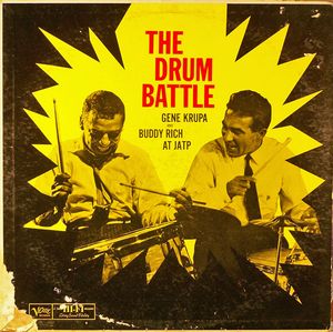 GENE KRUPA - The Drum Battle At JATP cover 