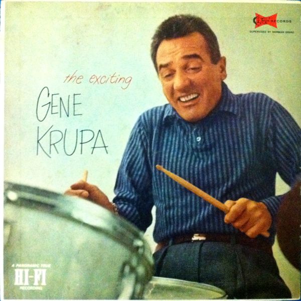 GENE KRUPA - The Exciting Gene Krupa cover 