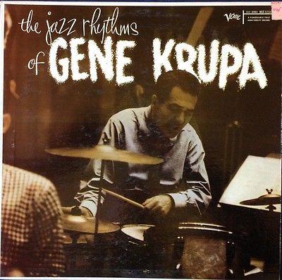 GENE KRUPA - The Jazz Rhythms Of Gene Krupa cover 