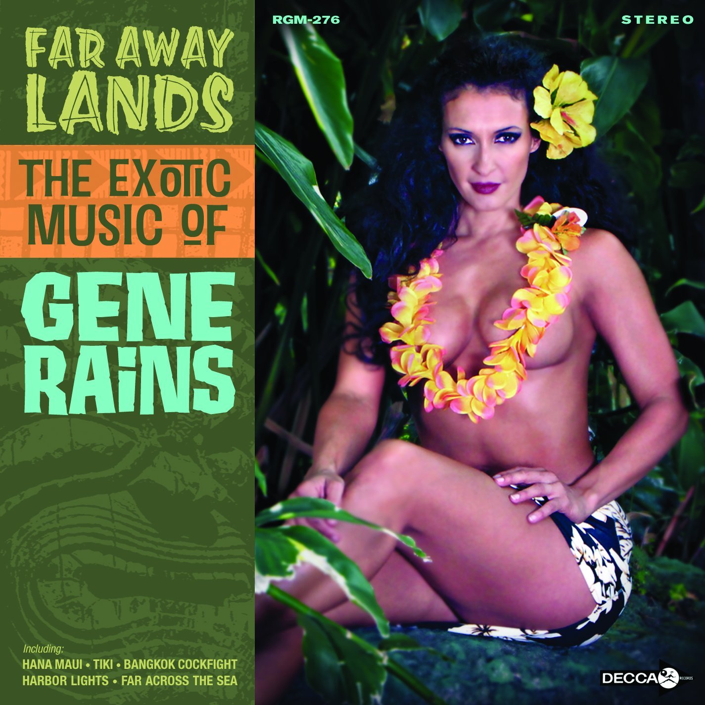 GENE RAINS - Far Away Lands The Exotic Music of Gene Rains cover 