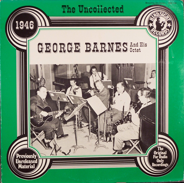 GEORGE BARNES - The Uncollected 1946 cover 