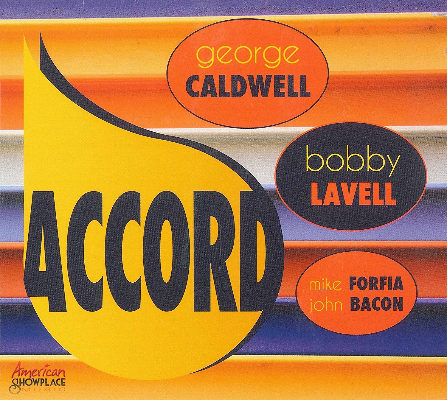 GEORGE CALDWELL (PIANO) - George Caldwell / Bobby Lavell : Accord cover 