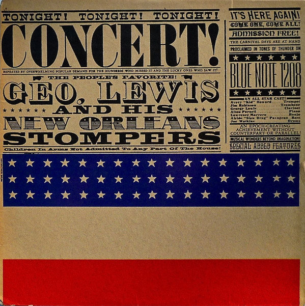 GEORGE LEWIS (CLARINET) - Concert! cover 