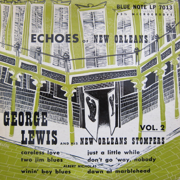 GEORGE LEWIS (CLARINET) - Echoes Of New Orleans, Vol. 2 cover 