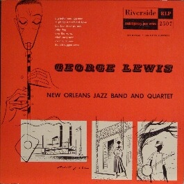 GEORGE LEWIS (CLARINET) - New Orleans Jazz Band And Quartet cover 