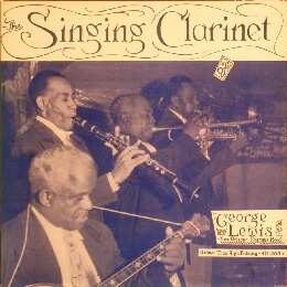 GEORGE LEWIS (CLARINET) - The Singing Clarinet cover 