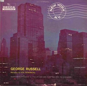 GEORGE RUSSELL - New York N.Y. cover 