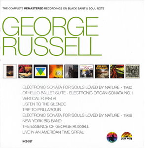 GEORGE RUSSELL - The Complete Rematered Recordings On Black Saint And Soul Note cover 