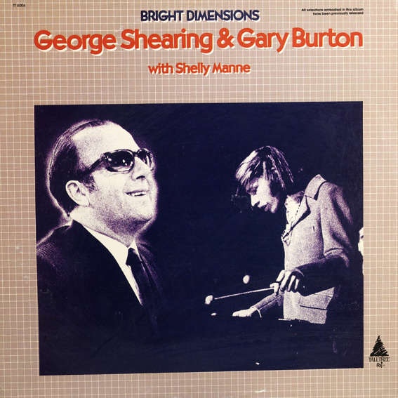 GEORGE SHEARING - Bright Dimensions cover 