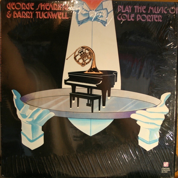 GEORGE SHEARING - George Shearing & Barry Tuckwell ‎: Play The Music Of Cole Porter cover 