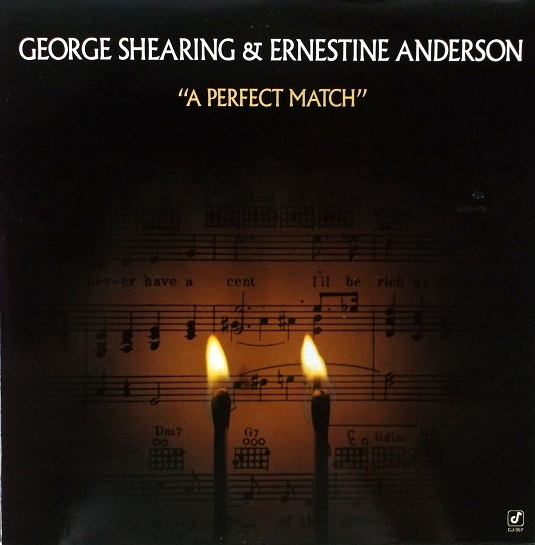 GEORGE SHEARING - George Shearing & Ernestine Anderson : A Perfect Match cover 