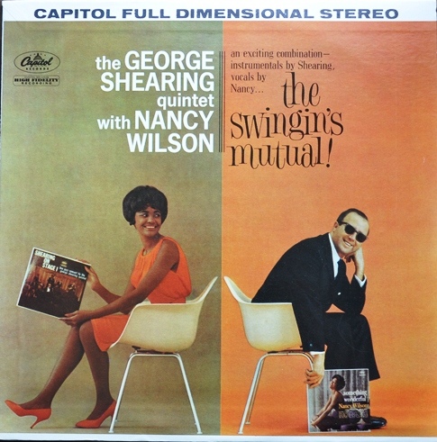 GEORGE SHEARING - The Swingin's Mutual (With Nancy Wilson) cover 