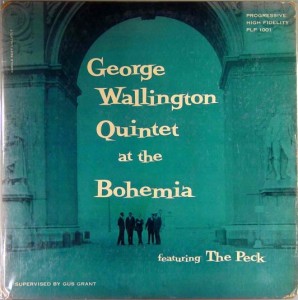 GEORGE WALLINGTON - Live at Cafe Bohemia cover 
