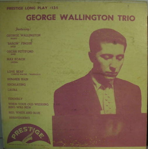 GEORGE WALLINGTON - The George Wallington Trio cover 