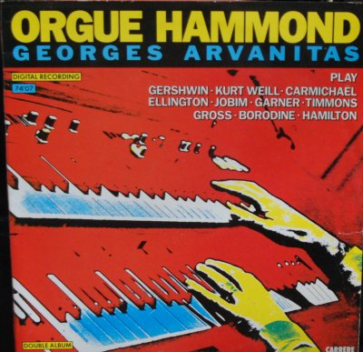 GEORGES ARVANITAS - Orgue Hammond cover 
