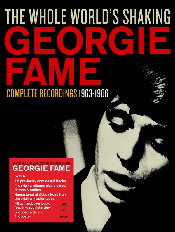 GEORGIE FAME - The Whole World’s Shaking: Complete Recordings 1963-1966 cover 