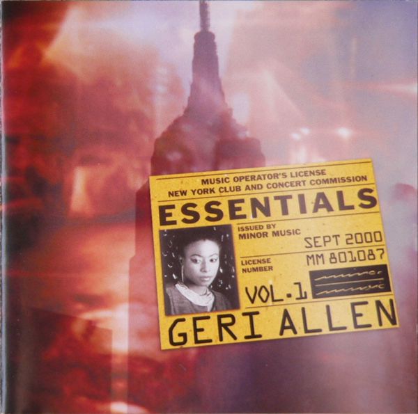 GERI ALLEN - Essentials Vol. 1 cover 