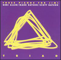 GERI ALLEN - Triad : Three Pianos For Jimi cover 