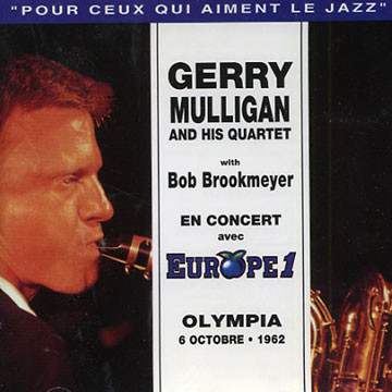 GERRY MULLIGAN - En Concert Avec Europe 1 - Olympia 6 Octobre • 1962 cover 