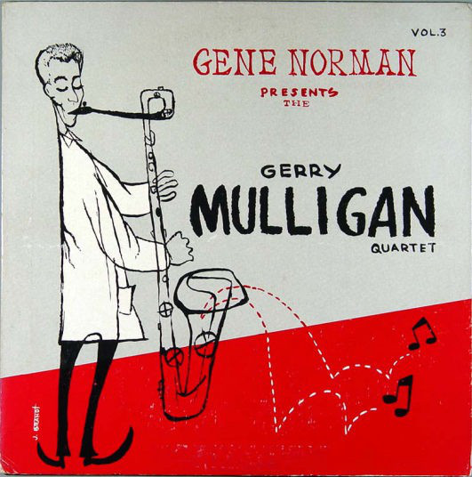 GERRY MULLIGAN - Gene Norman Presents The Gerry Mulligan Quartet cover 