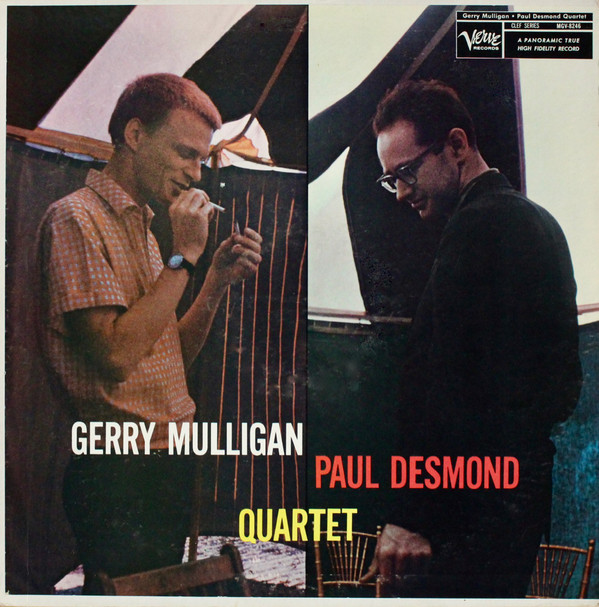 GERRY MULLIGAN - Gerry Mulligan Paul Desmond Quartet (aka Blues In Time) cover 