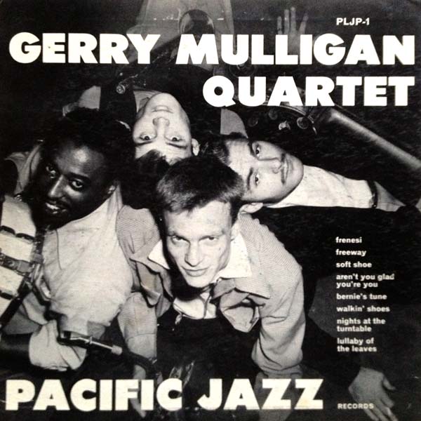 GERRY MULLIGAN - Gerry Mulligan Quartet (aka Gerry Mulligan Quartet  Volume 1 aka The Gerry Mulligan Quartet Vol. 2) cover 