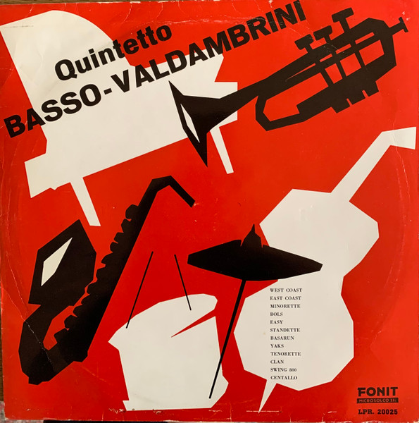 GIANNI BASSO - Quintetto Basso Valdambrini cover 