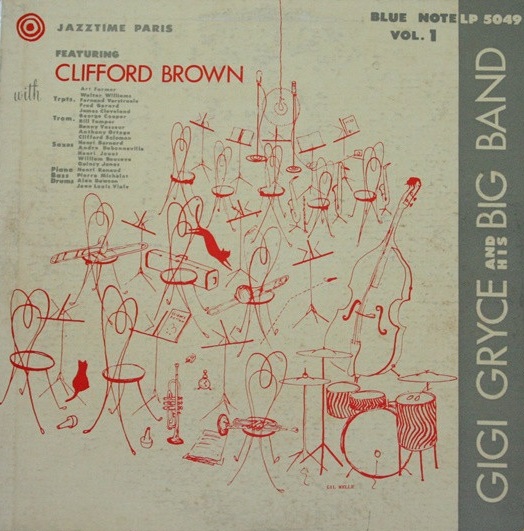 GIGI GRYCE - Gigi Gryce And His Big Band Featuring Clifford Brown : Jazztime Paris Vol. 1 (aka Jazz Time Paris Vol. 5 aka Jazz Time Paris Vol. 10) cover 