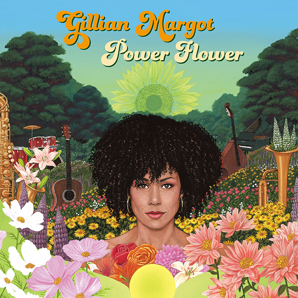 GILLIAN MARGOT - Power Flower cover 