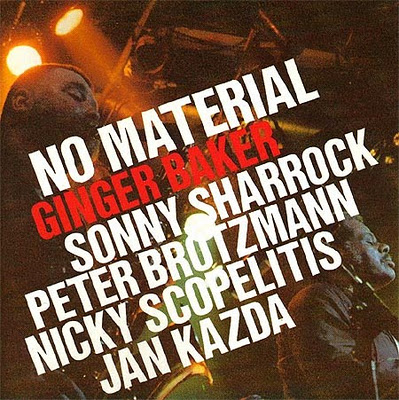 GINGER BAKER - No Material cover 