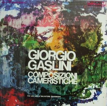 GIORGIO GASLINI - Composizioni Cameristiche cover 