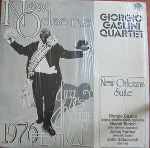 GIORGIO GASLINI - New Orleans Suite cover 