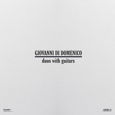 GIOVANNI DI DOMENICO - Duos With Guitars cover 