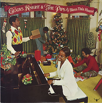 GLADYS KNIGHT - Gladys Knight & The Pips : Bless This House (aka The Christmas Album) cover 