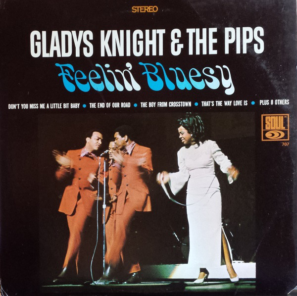 GLADYS KNIGHT - Gladys Knight & The Pips : Feelin' Bluesy cover 