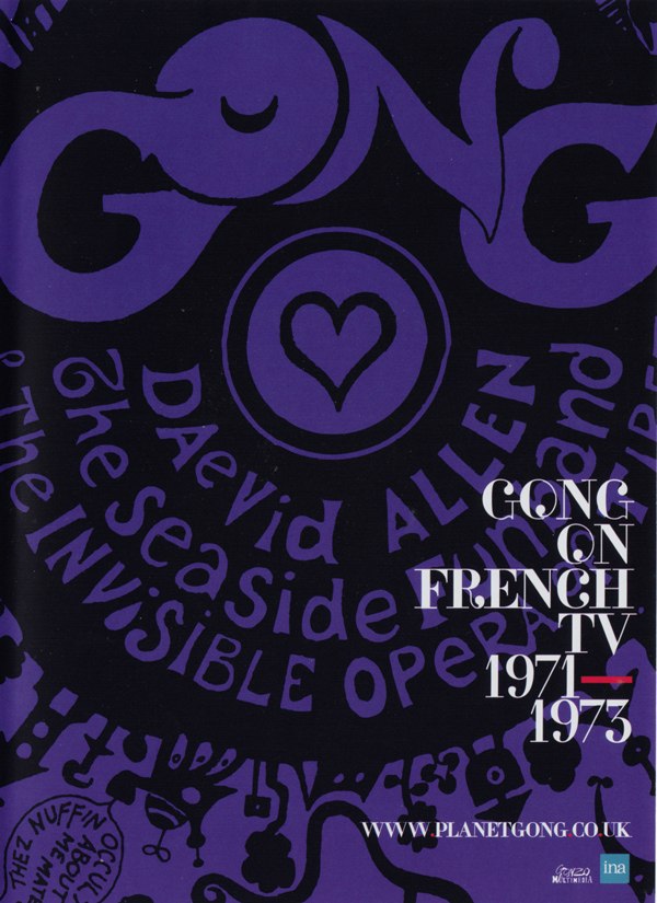 GONG - Gong On French TV 1971 - 73 cover 