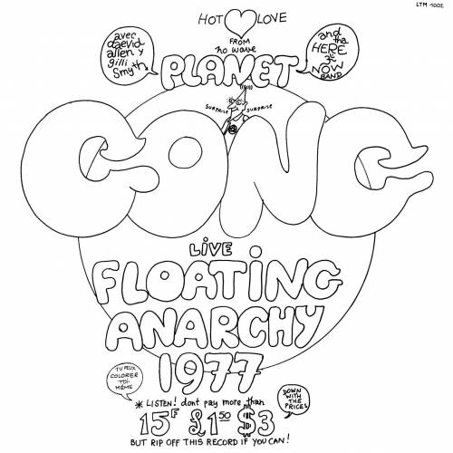 GONG - Planet Gong: Live Floating Anarchy 1977 cover 