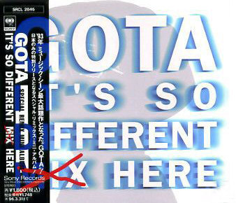 GOTA YASHIKI - It's So Different Mix Here cover 