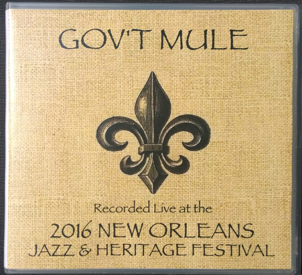 GOV'T MULE - Live At The 2016 New Orleans Jazz & Heritage Festival cover 