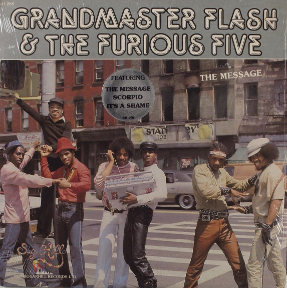 GRANDMASTER FLASH - Grandmaster Flash & The Furious Five : The Message cover 