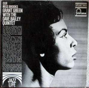GRANT GREEN - Grant Green With The Dave Bailey Quintet : Our Miss Brooks (aka Green Blues aka Reaching Out) cover 