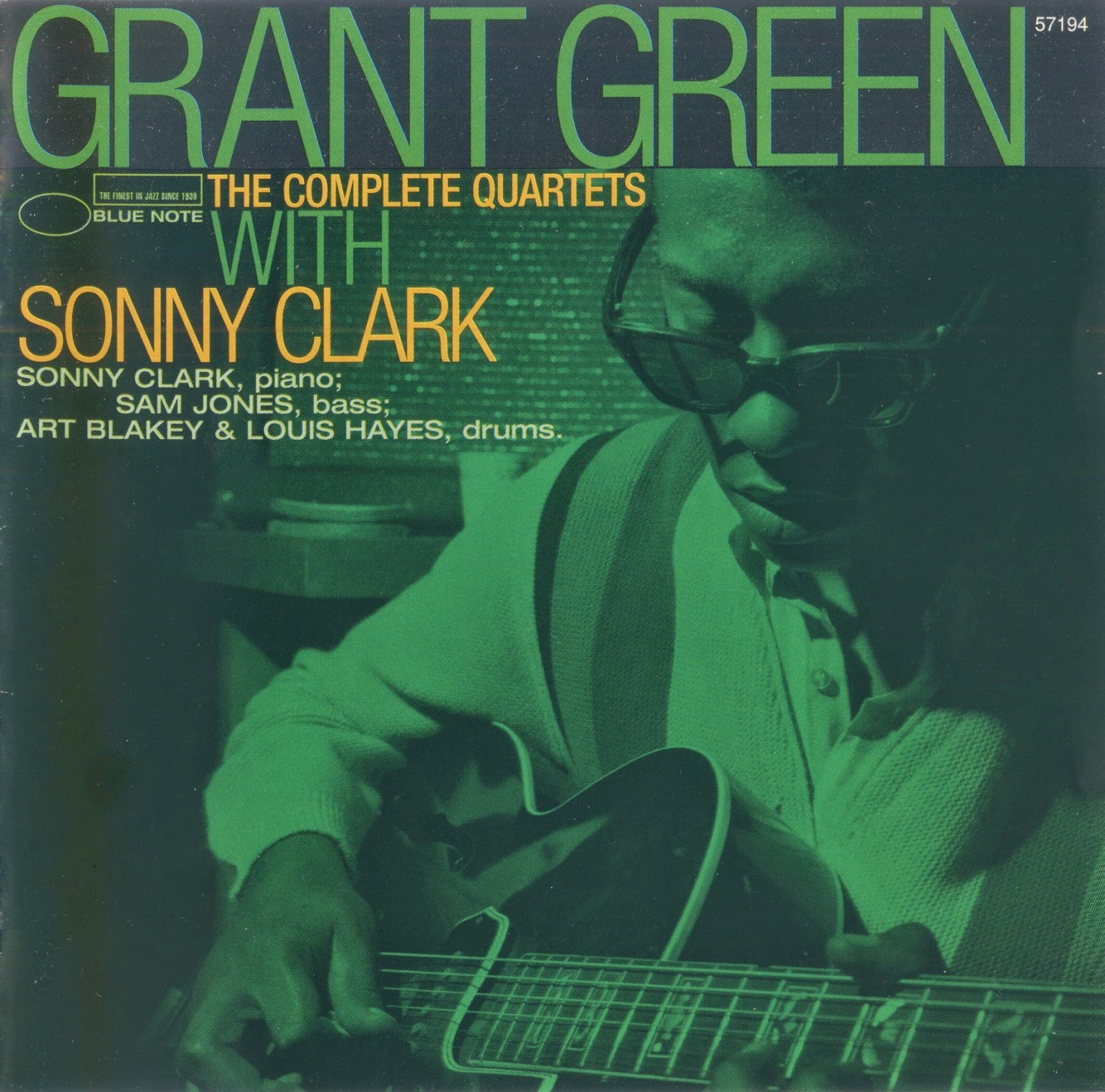 GRANT GREEN - The Complete Quartets With Sonny Clark cover 