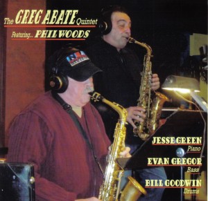 GREG ABATE - The Greg Abate Quintet Featuring Phil Woods cover 