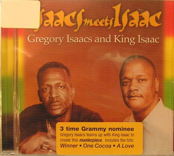 GREGORY ISAACS - Gregory Isaacs & King Isaac : Isaacs Meets Isaac cover 