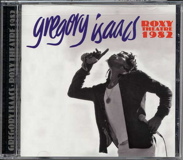 GREGORY ISAACS - Roxy Theatre 1982 cover 