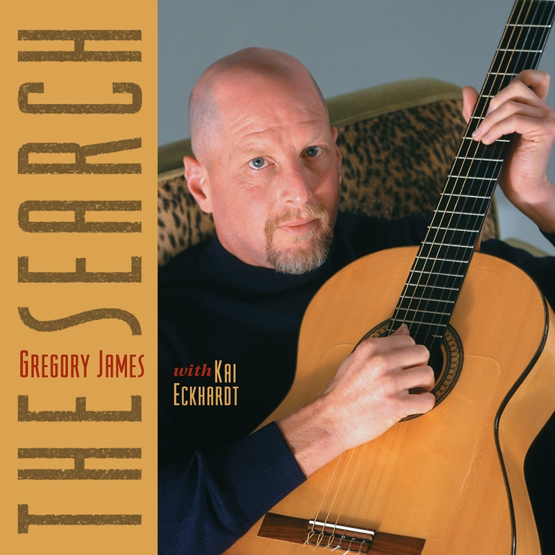 GREGORY JAMES - The Search cover 