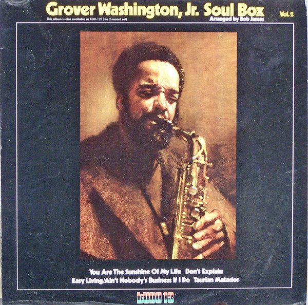 GROVER  WASHINGTON JR - Soul Box Vol.2 cover 