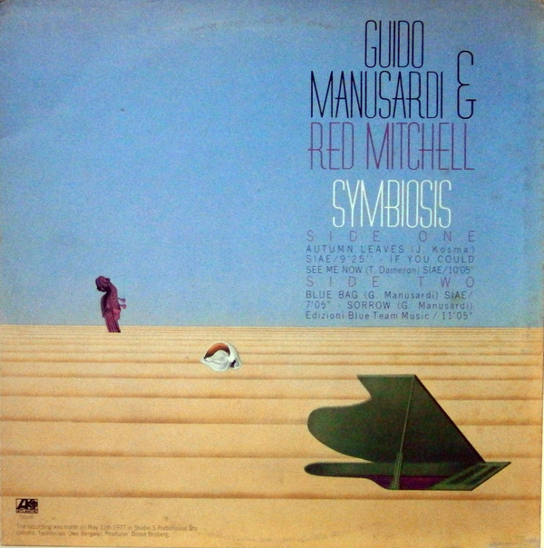 GUIDO MANUSARDI - Guido Manusardi & Red Mitchell, Guido Manusardi Quartet : Symbiosis cover 
